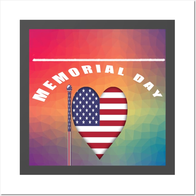 memorial day Wall Art by Newlookal